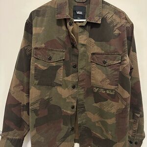 Vans Camouflage Over Shirt Jacket